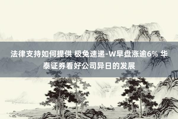 法律支持如何提供 极兔速递-W早盘涨逾6% 华泰证券看好公司异日的发展