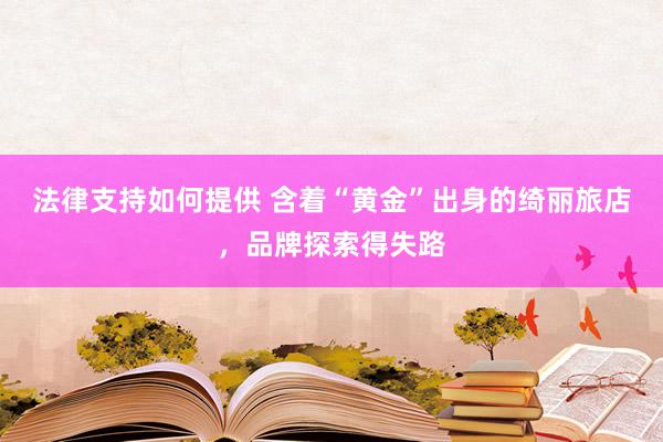 法律支持如何提供 含着“黄金”出身的绮丽旅店，品牌探索得失路